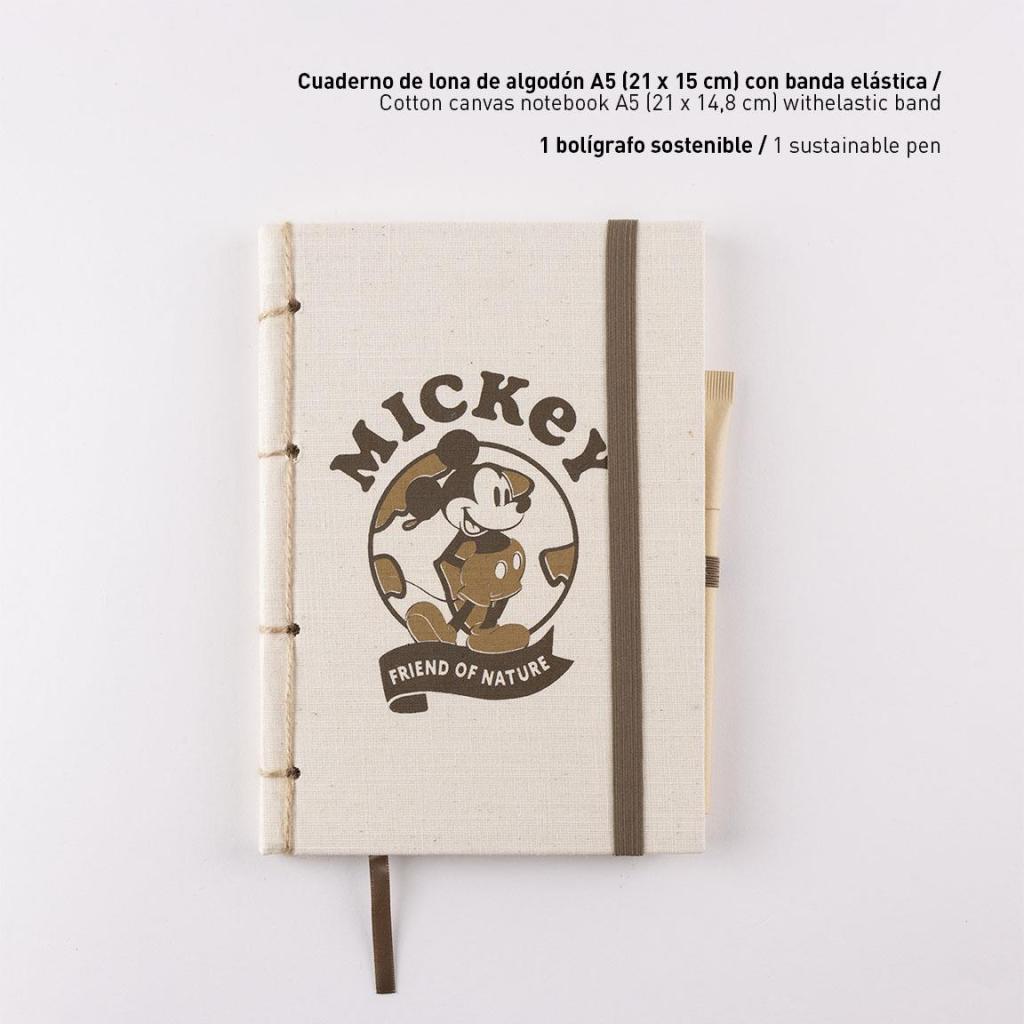 DISNEY - MICKEY - Notebook + Pencil Case + Pen - Giftbox - 4