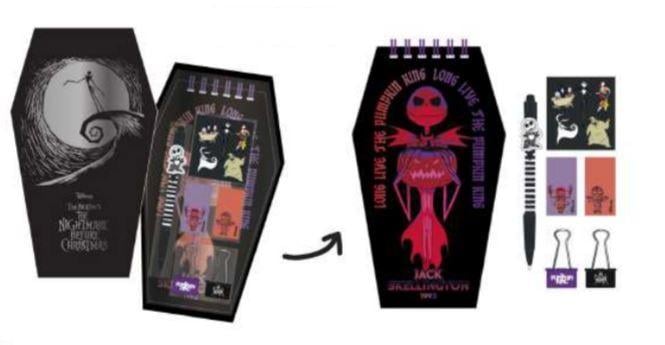 NIGHTMARE BEFORE XMAS  - Stationery Box - 7 pc. - 2
