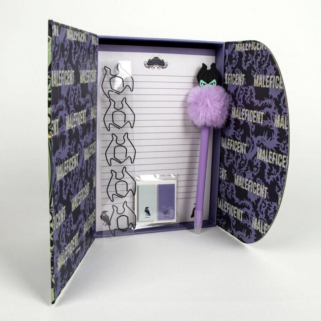 DISNEY VILLAINS - Maléfique - Boîte de Papeterie - 9 pc. - 4