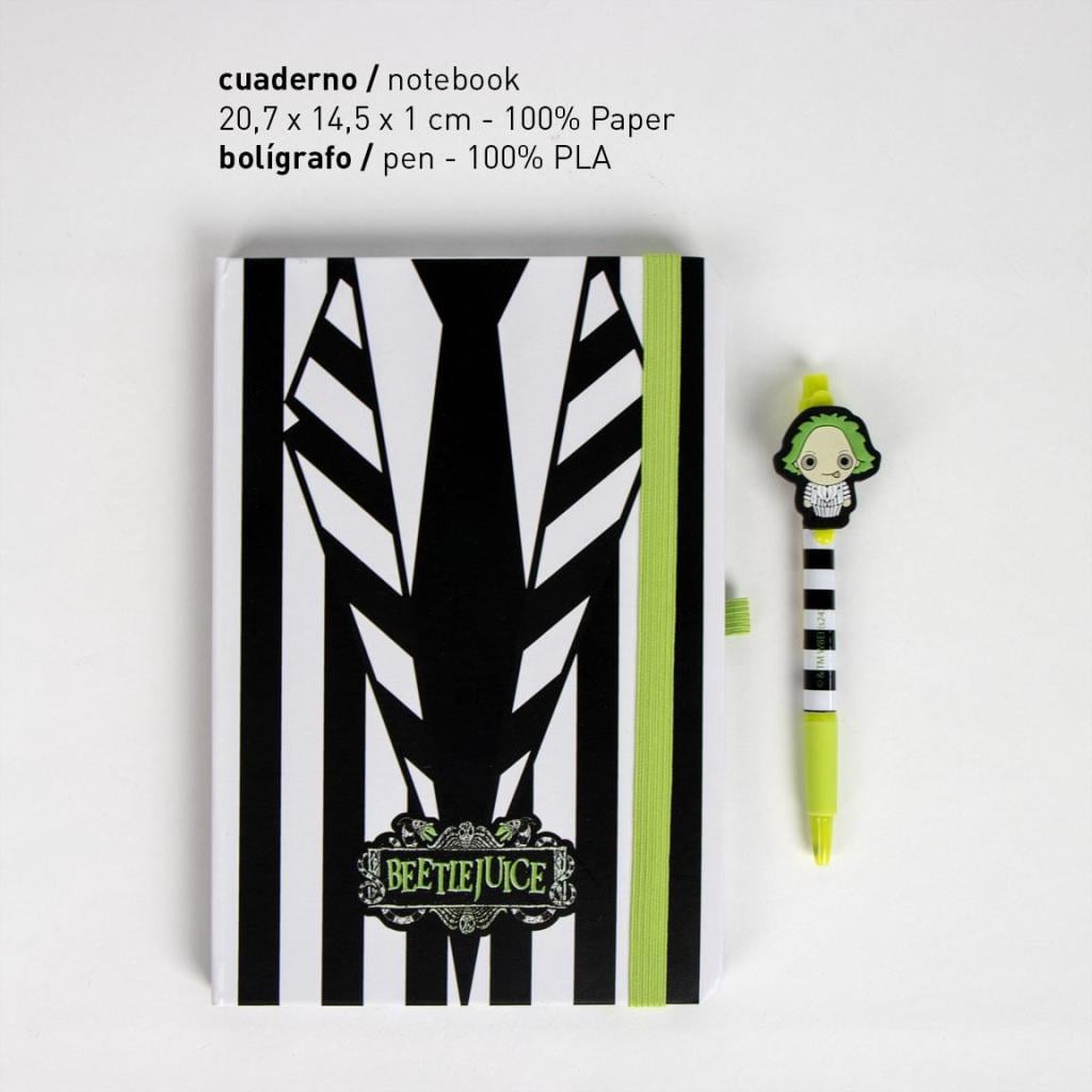 BEETLEJUICE - Premium Pack A5 Notebook + Pen - 2