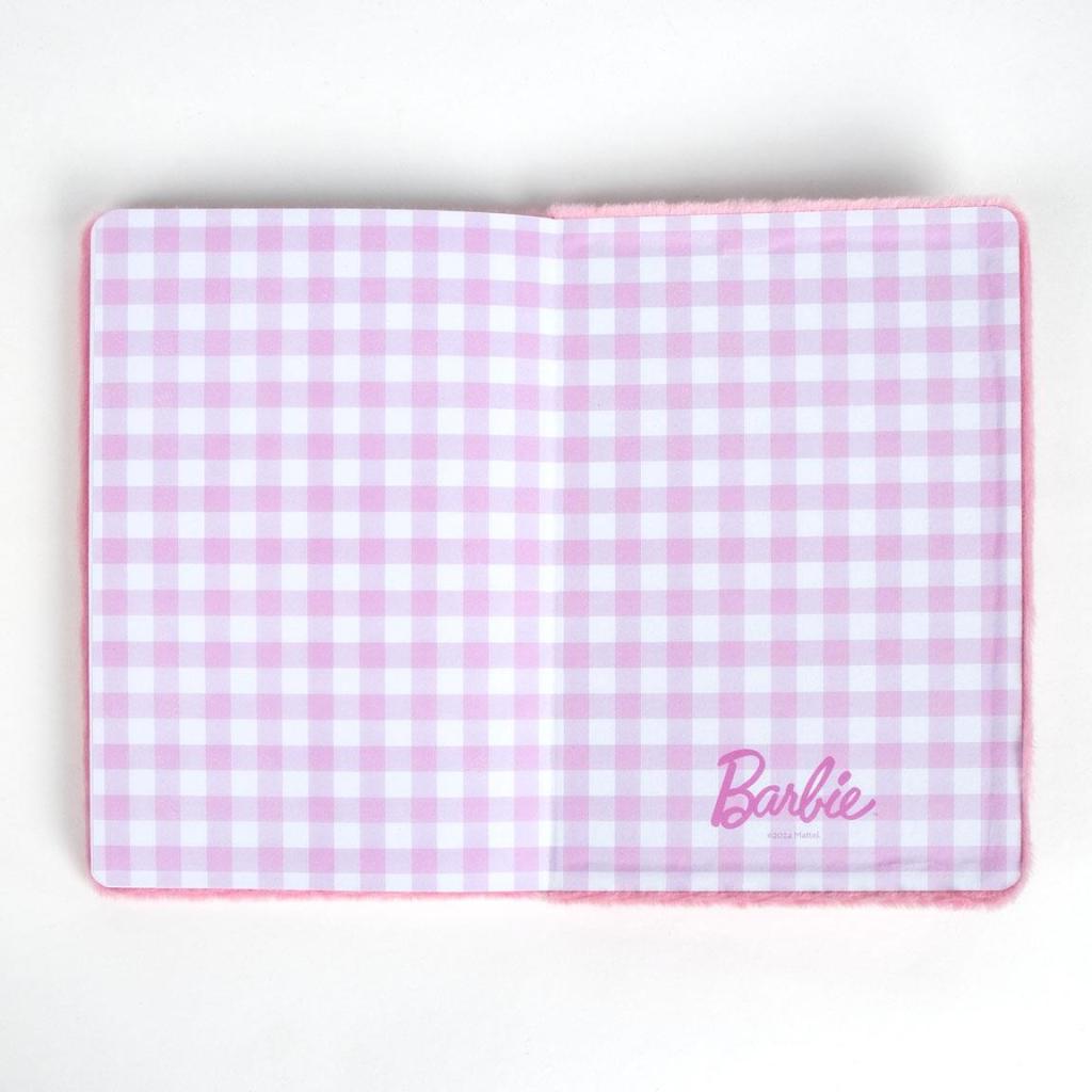 BARBIE - Notebook Premium Fourrure - Format A5 - 4