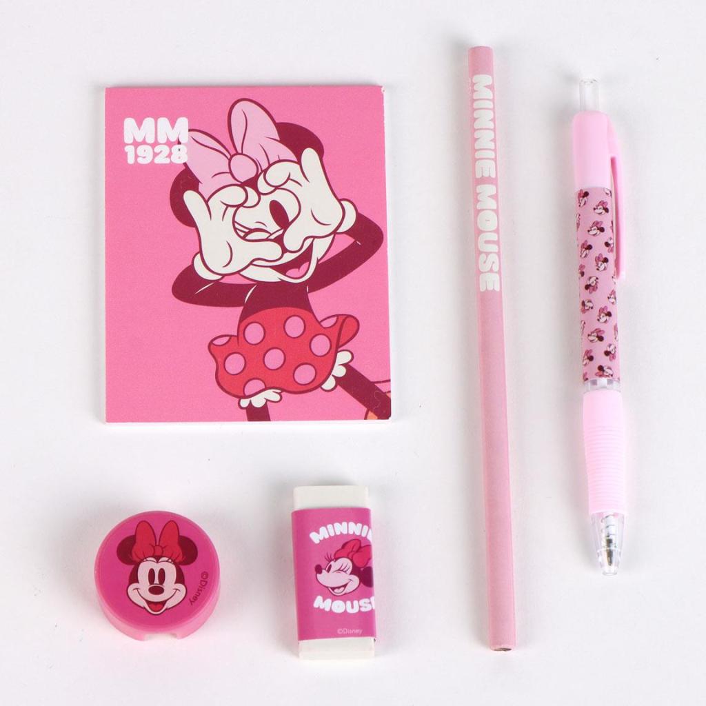 MINNIE - Display de 6 Sets de Papeterie 6pc - 4
