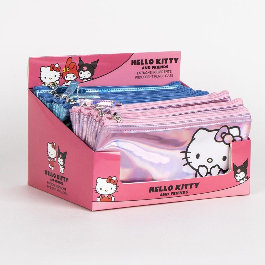 HELLO KITTY & KUROMI - Display de 12 Trousses Nacrées - 4