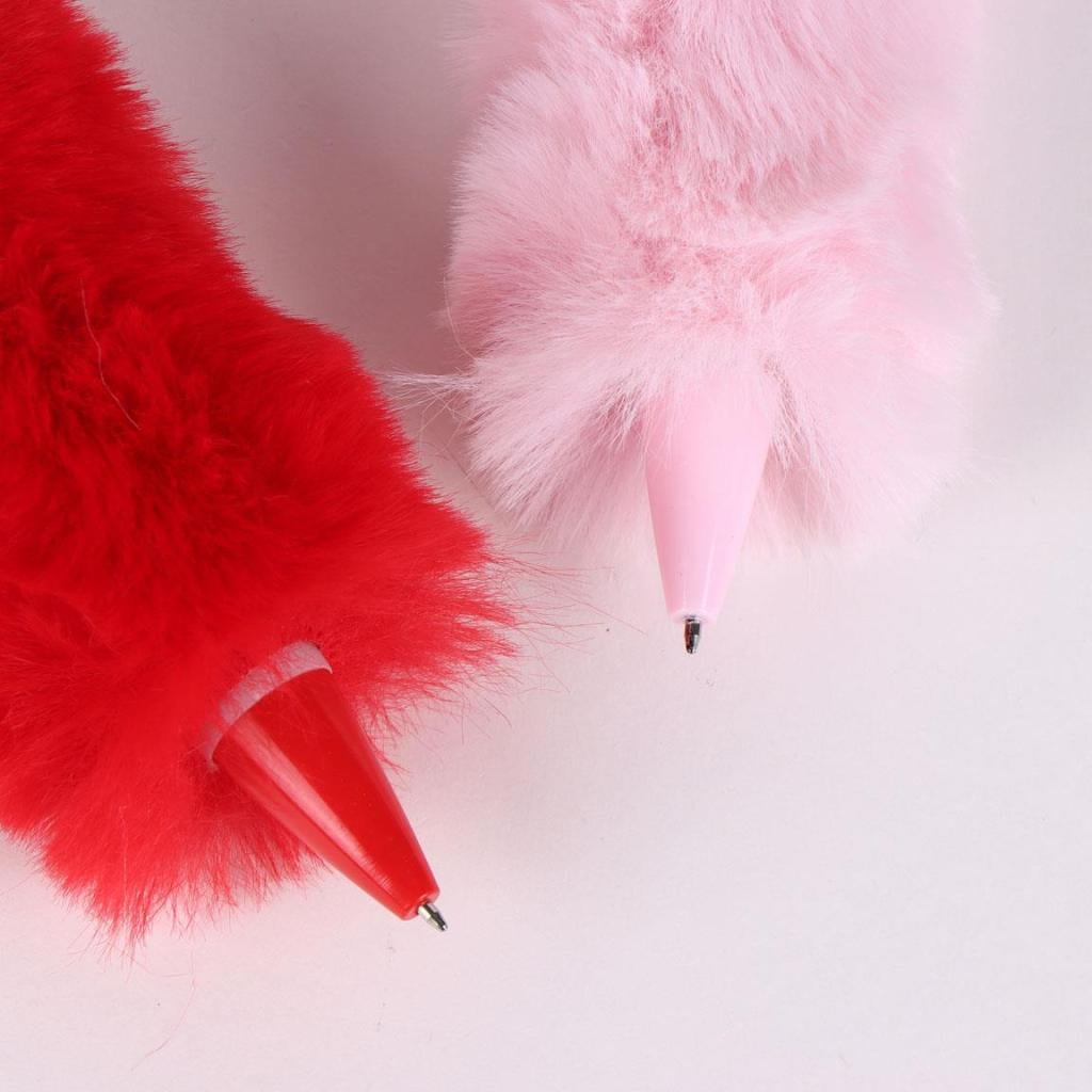 MINNIE - Display de 12 Grands Stylos Fluffy - 5