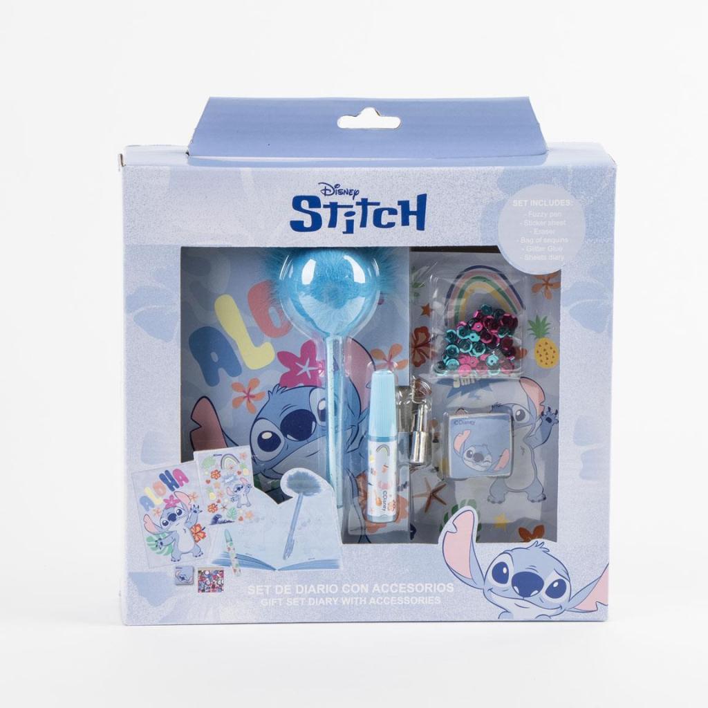 STITCH - Set de Papeterie - Journal + accessoires 6pc. - 3