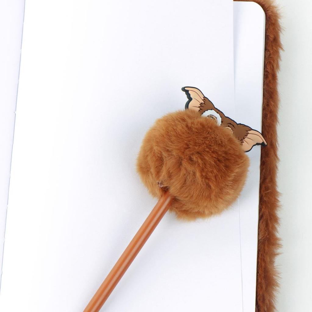GREMLINS - Set de Papeterie - Notebook A5 + Stylo Pompom - 3