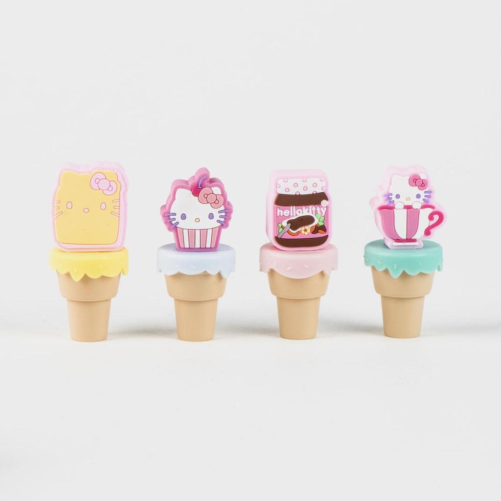 HELLO KITTY - Pack de 4 mini Surligneurs 