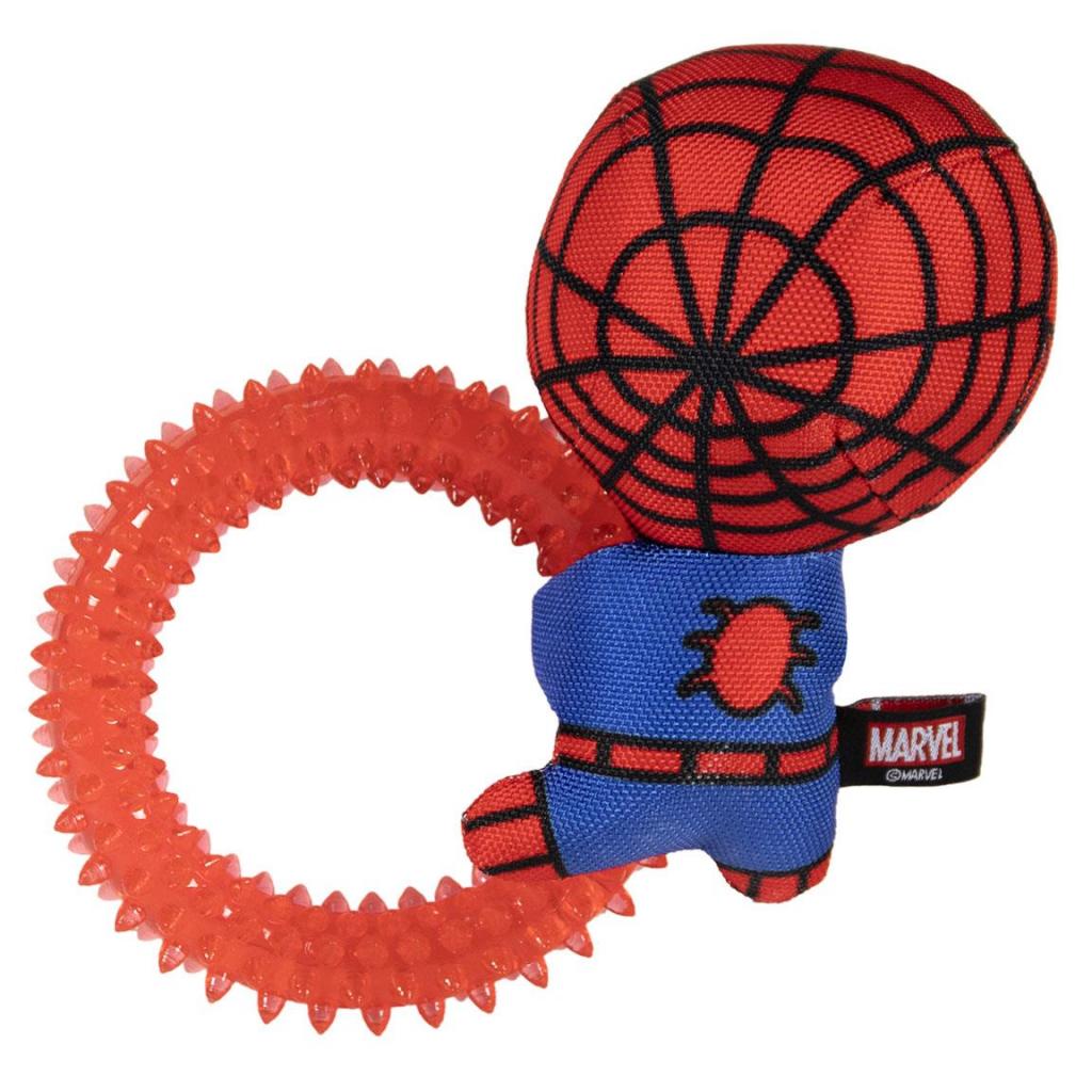 SPIDERMAN - Jouet - Anneau de Dentition pour Chien - 2