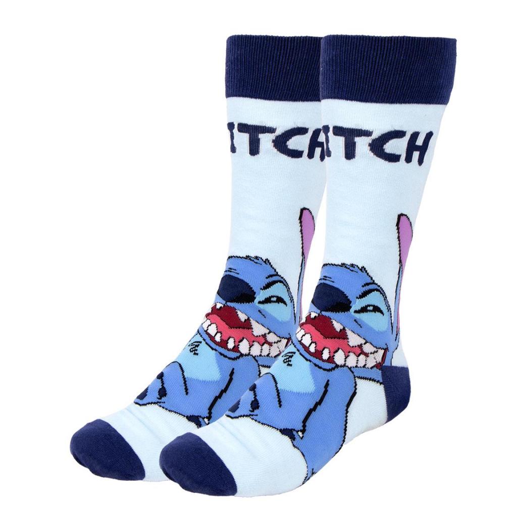 STITCH - Happy - Pack de 3 Paires de Chaussettes (Taille 40-46) - 3
