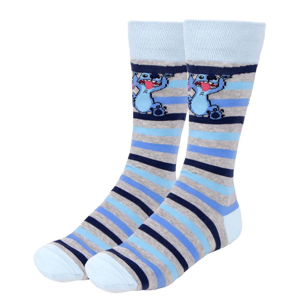 STITCH - Happy - Pack de 3 Paires de Chaussettes (Taille 40-46) - 4