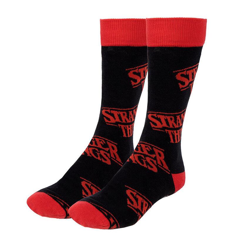 STRANGER THINGS - Pack de 3 Paires de Chaussettes (Taille 40-46) - 3