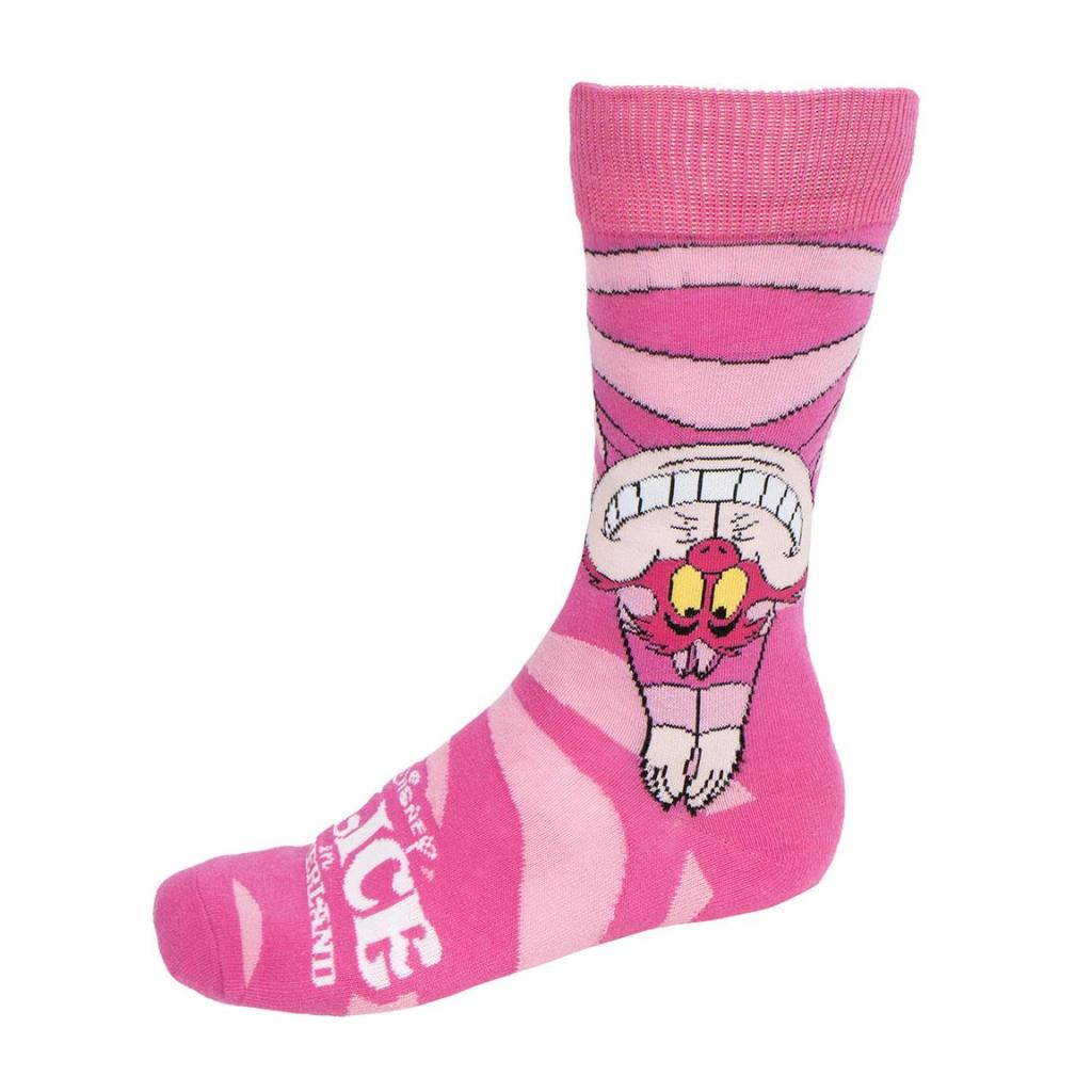 ALICE -Chat du Cheshire -Pack de 3 Paires de Chaussettes(Taille 36-43) - 4