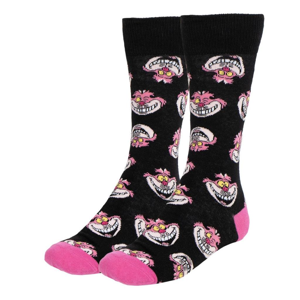 ALICE -Chat du Cheshire -Pack de 3 Paires de Chaussettes(Taille 36-43) - 5