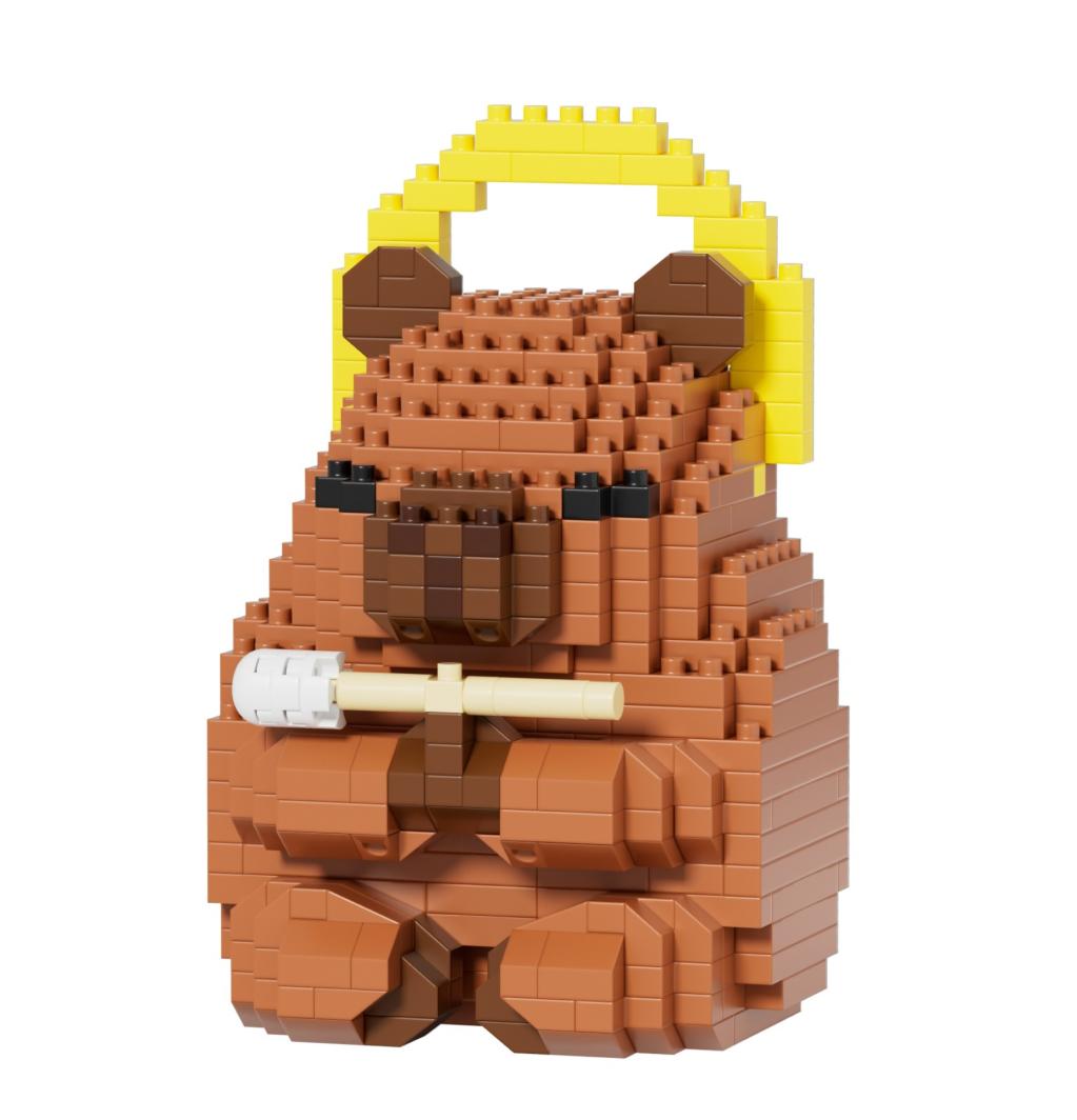KAWAII BOX - Happy Capybara - Kit de Construction (6pcs) 405 à 615pcs - 4