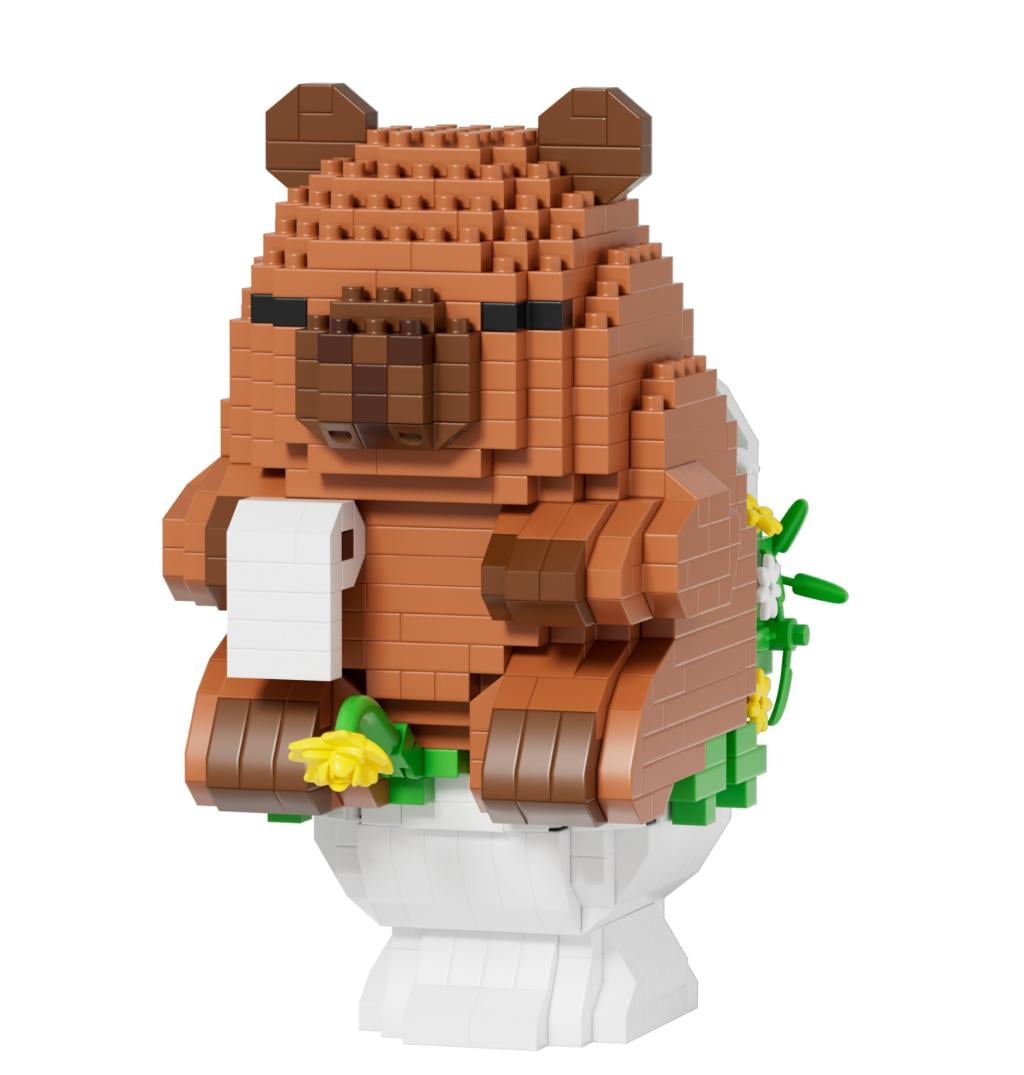 KAWAII BOX - Happy Capybara - Kit de Construction (6pcs) 405 à 615pcs - 5