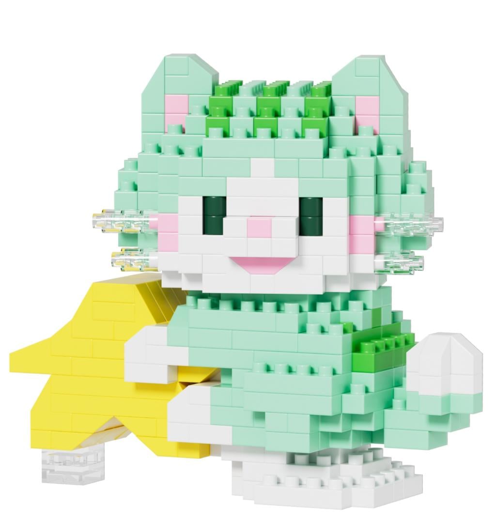 KAWAII BOX - Happy Cat - Kit de Construction (6pcs) 310  à 420pcs - 2