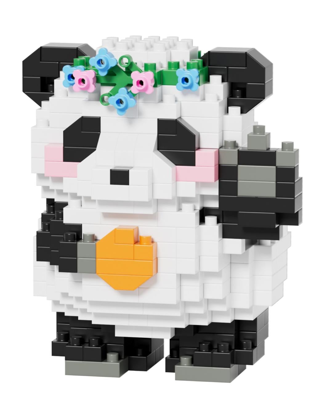 KAWAII BOX - Happy Panda - Kit de Construction (6pcs) 300  à 355pcs - 2