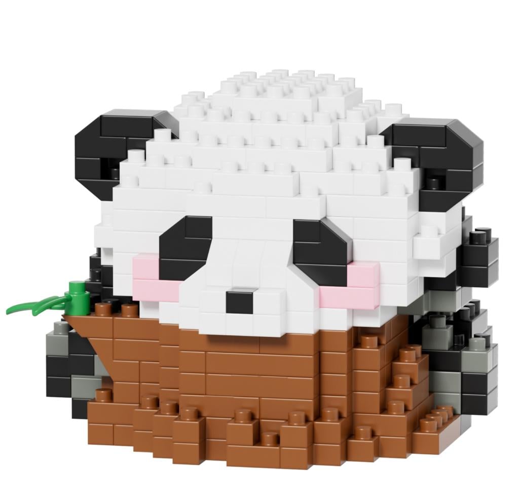 KAWAII BOX - Happy Panda - Kit de Construction (6pcs) 300  à 355pcs - 3