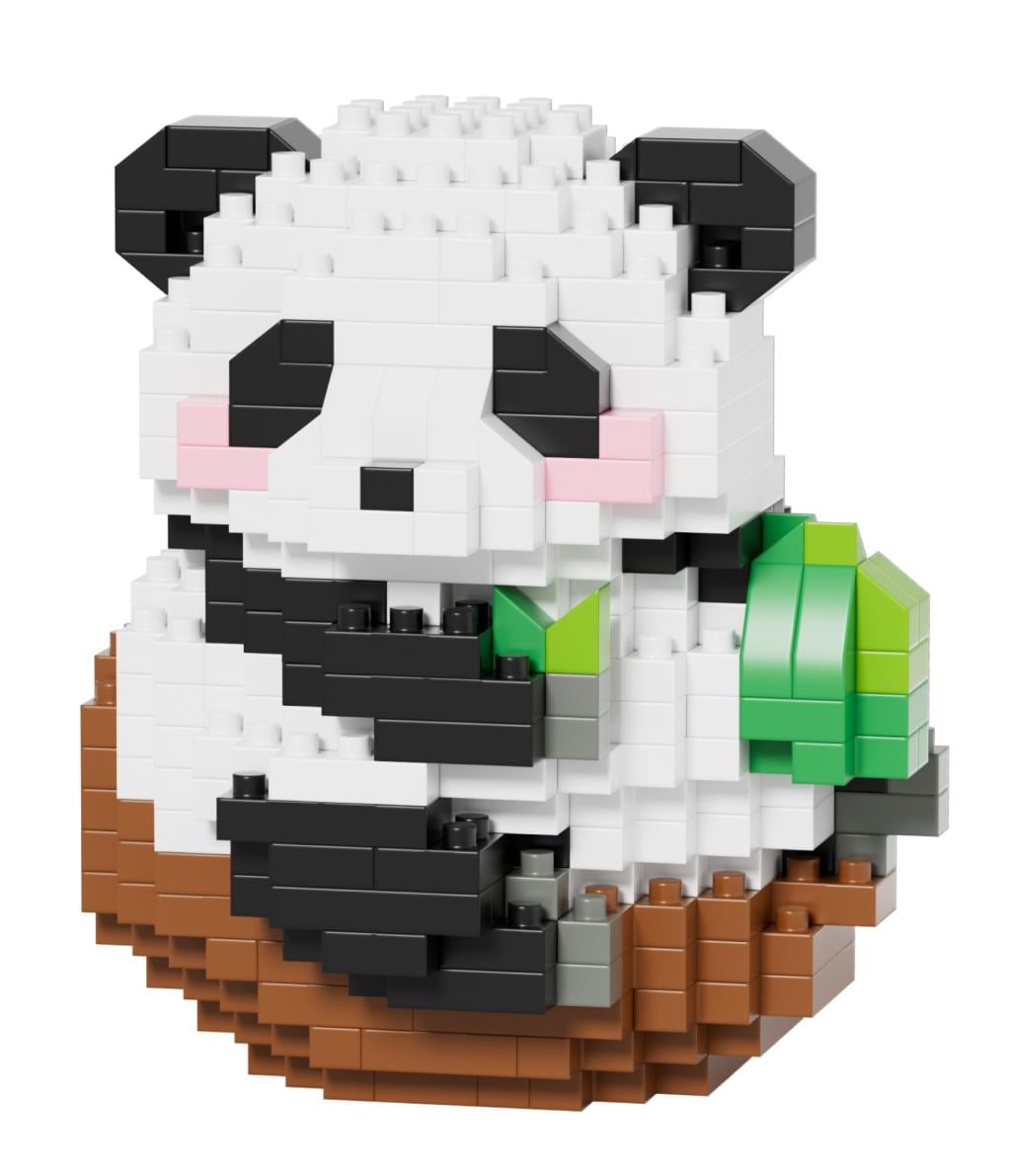 KAWAII BOX - Happy Panda - Kit de Construction (6pcs) 300  à 355pcs - 5