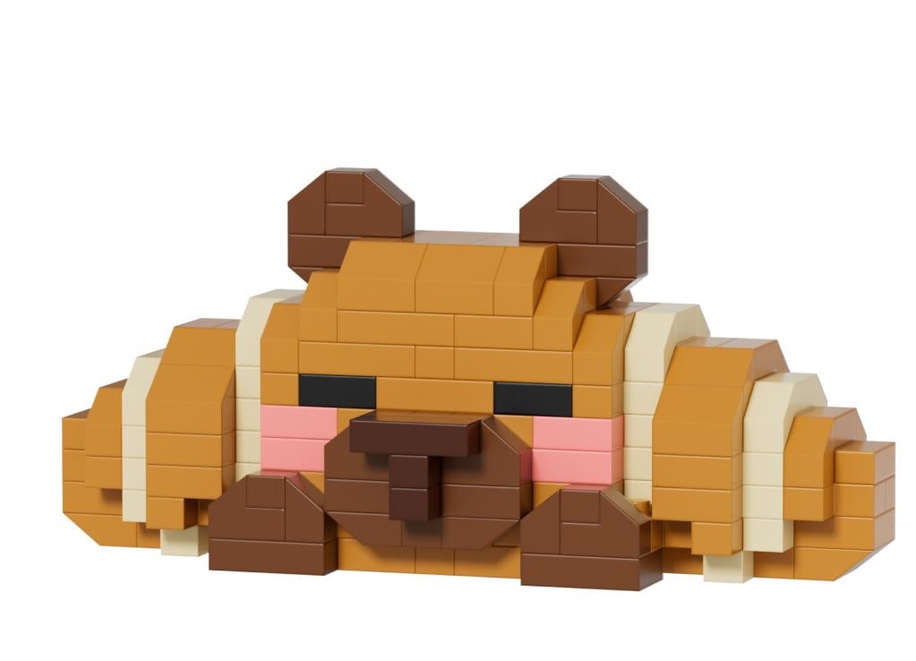 KAWAII BOX - Capybara Bakery - Kit de Construction (6pcs) 200 à 340pcs - 4