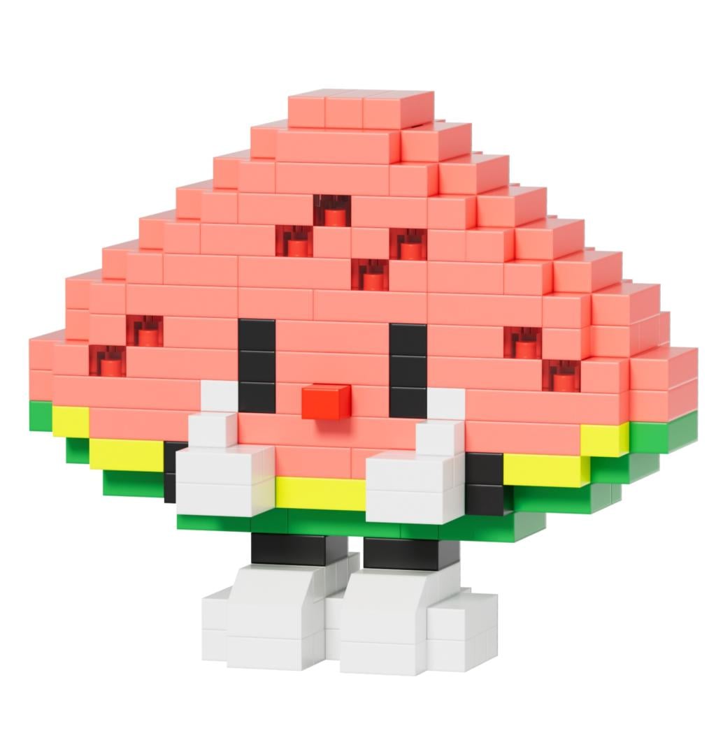 KAWAII BOX - Fruity Pals - Kit de Construction (6pcs) 230 à 350pcs - 2