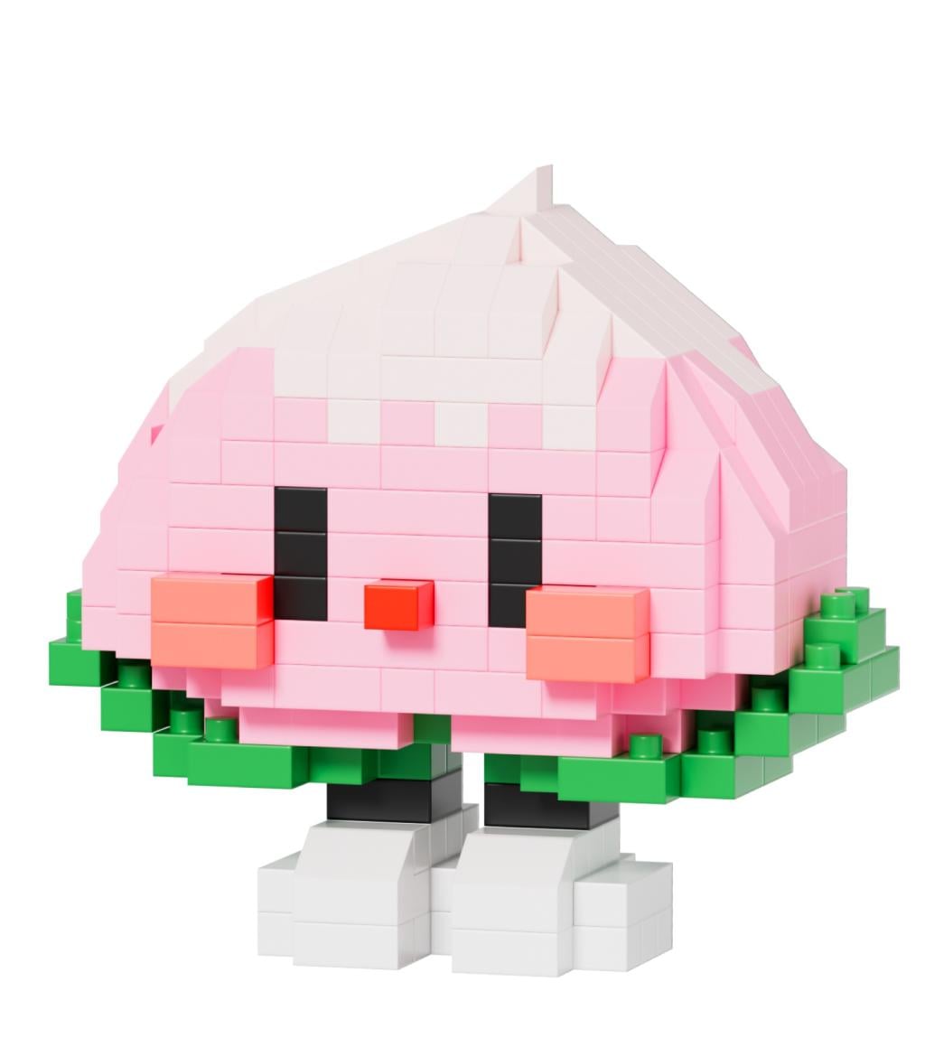 KAWAII BOX - Fruity Pals - Kit de Construction (6pcs) 230 à 350pcs - 4