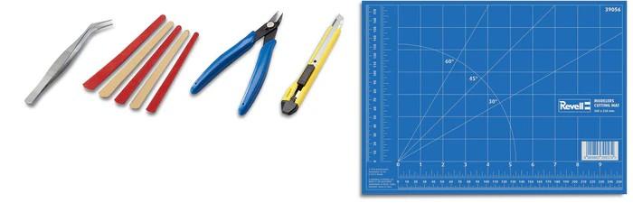 REVELL - Outils Basic Kit - Model-Set Plus - 6