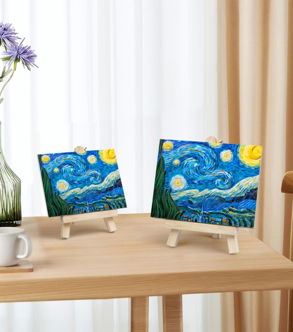 Resin DIY 3D Painting -The starry night - 13.5x10cm - 2