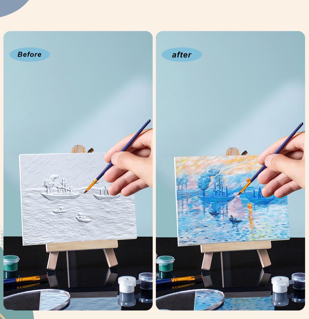Resin DIY 3D Painting - Sunrise - 13.5x10cm - 2