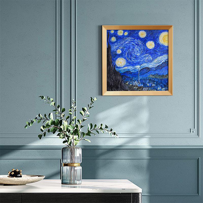 The Starry Night - Resin DIY 3D Painting 34x34cm - 3
