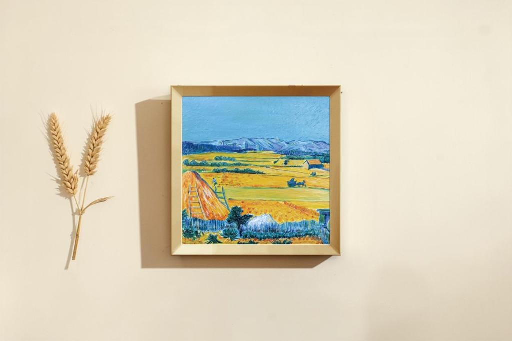 Resin DIY 3D Painting - The Harvest -  34x34cm - 2