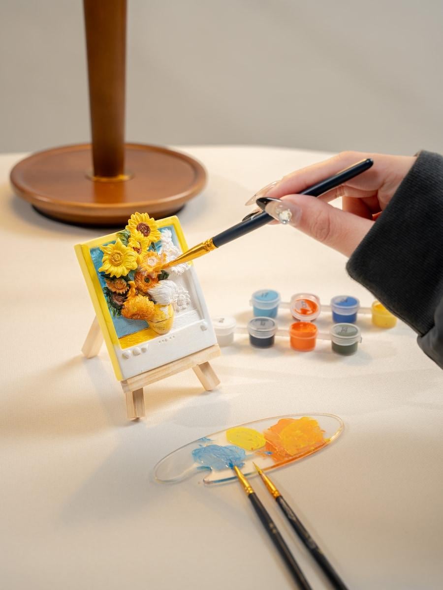 MAGNET DIY - Sunflowers - Resin DIY 3D Painting Magnet - 2