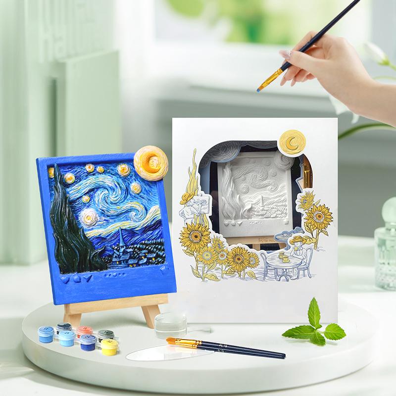 MAGNET DIY - Starry Night - Resin DIY 3D Painting Magnet - 2