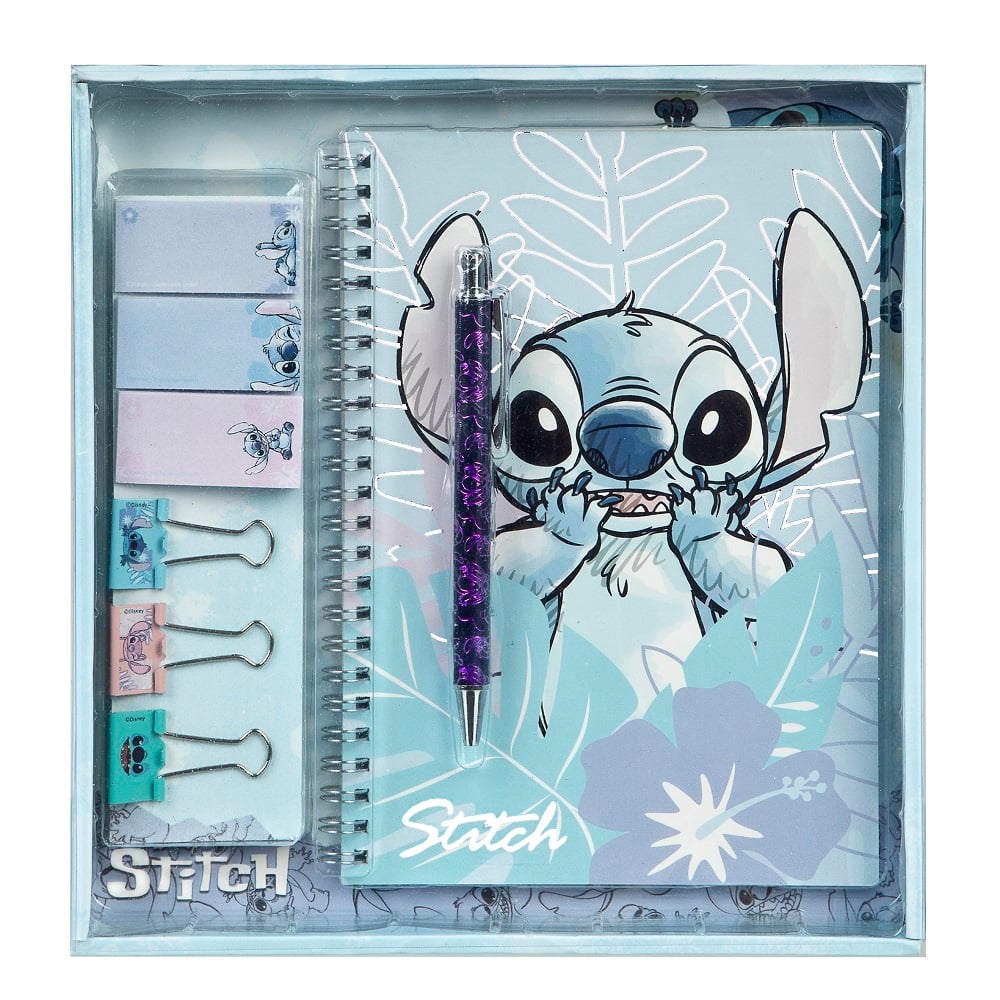 STITCH - Watercolor - Gift Box de Papeterie - 8pc.