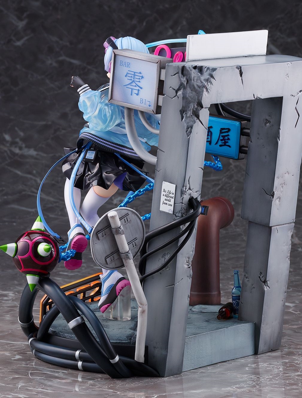 RE ZERO Rem "Neon City" Shibuya Scramble Figure 27cm