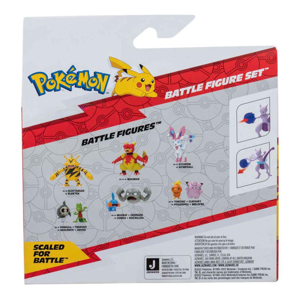 POKEMON - Mew et Mewtwo - Pack de 2 Figurine - 3