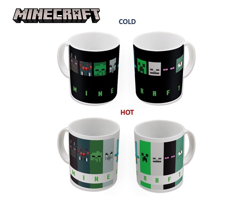 Acquista Minecraft: Enderman Heat Change Mug (Tazza Termosensibile)