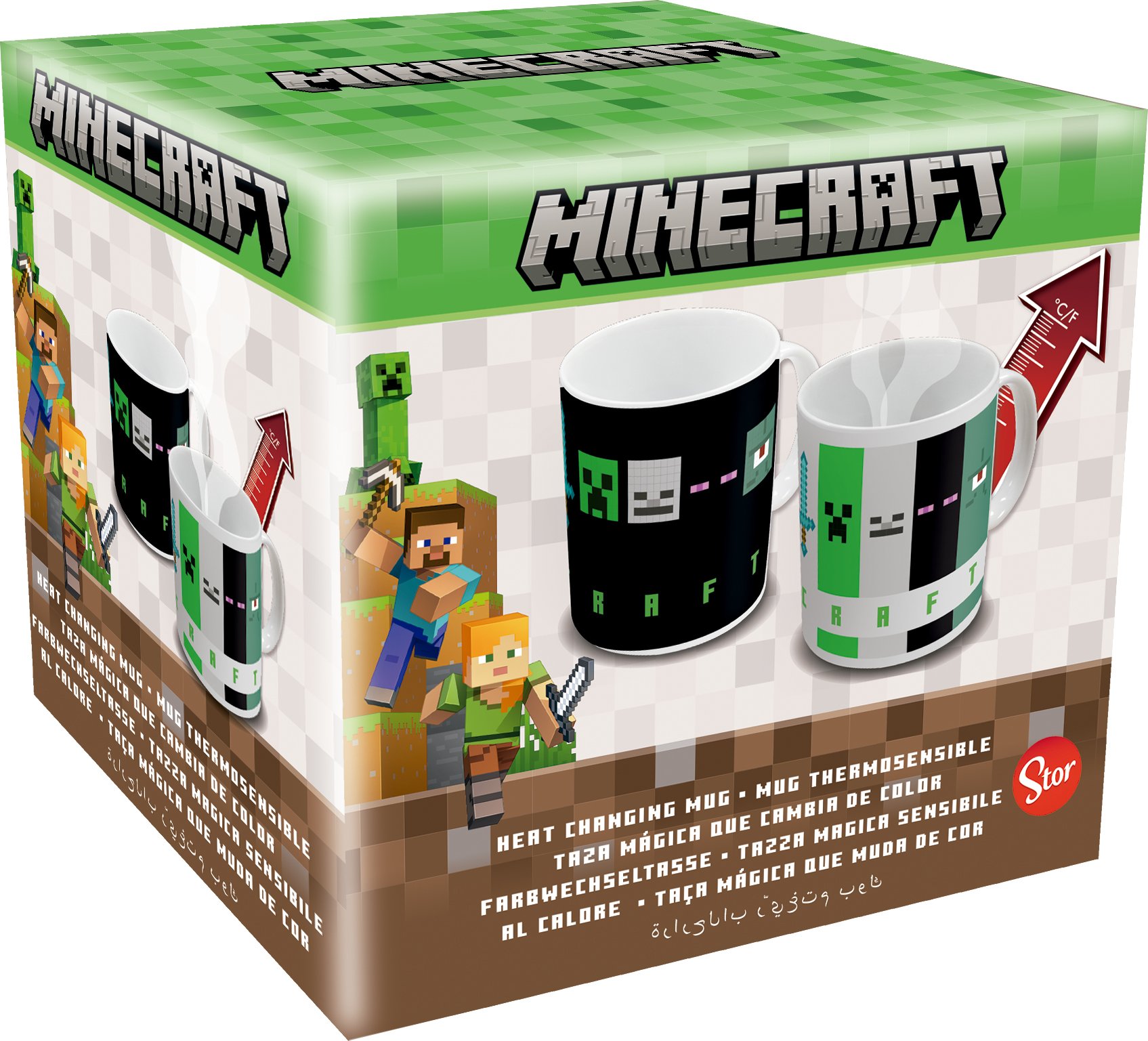 Acquista Minecraft: Enderman Heat Change Mug (Tazza Termosensibile)