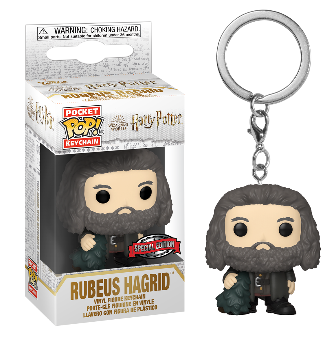 HARRY POTTER HOLIDAY - Pocket Pop Keychains - Hagrid_IMAGE_1