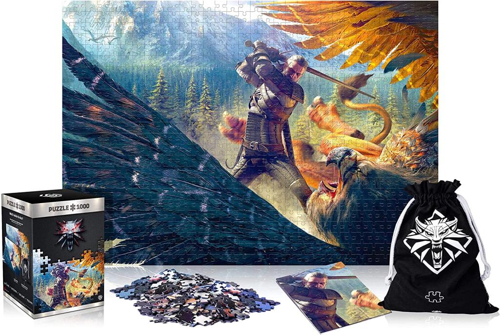 THE WITCHER Griffin Fight Premium Puzzle 1000P