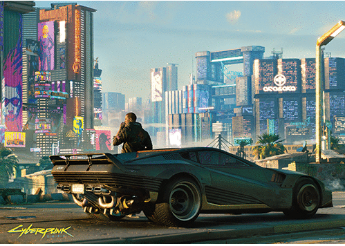 CYBERPUNK 2077 - Mercenaire en pleine ascension - Puzzle 1000P - 2