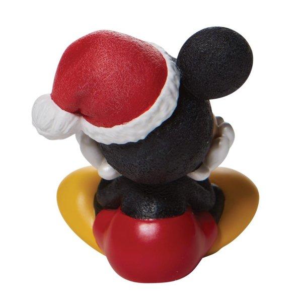 DISNEY - Christmas Mickey Mouse Figure - Statuette Enesco '8x6x6cm' - 3