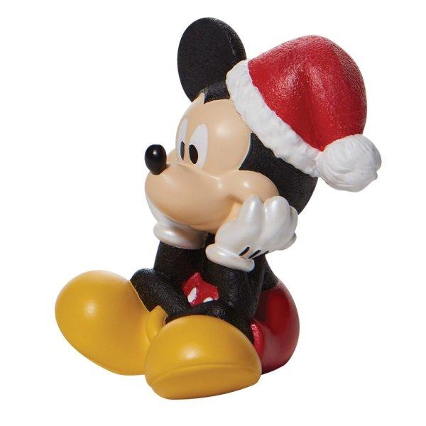 DISNEY - Christmas Mickey Mouse Figure - Statuette Enesco '8x6x6cm' - 4