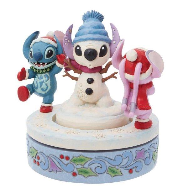 DISNEY - Stitch & Angel - Statuette Enesco 15cm - 3