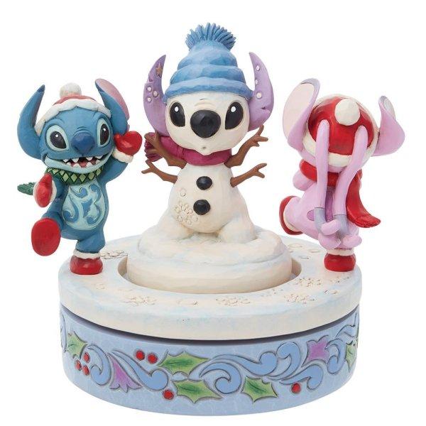 DISNEY - Stitch & Angel - Statuette Enesco 15cm - 4