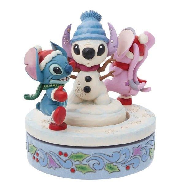DISNEY - Stitch & Angel - Statuette Enesco 15cm - 5