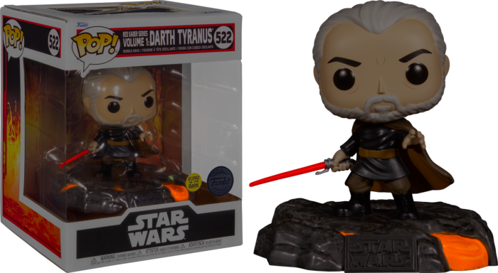 STAR WARS - POP DELUXE N° 522 - RSSv1 - Darth Tyranus (GW) - 2
