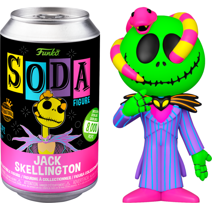 NBX - POP Vinyl Soda - Jack w/snake (Blacklight) w/Chase (IE) - 2