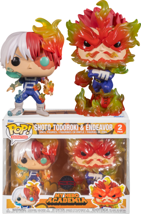 MY HERO ACADEMIA - POP Animation - 2 Pack - Endeavor and Todoroki SE :  ShopForGeek.com: Bobble Head POP Funko My Hero Academia