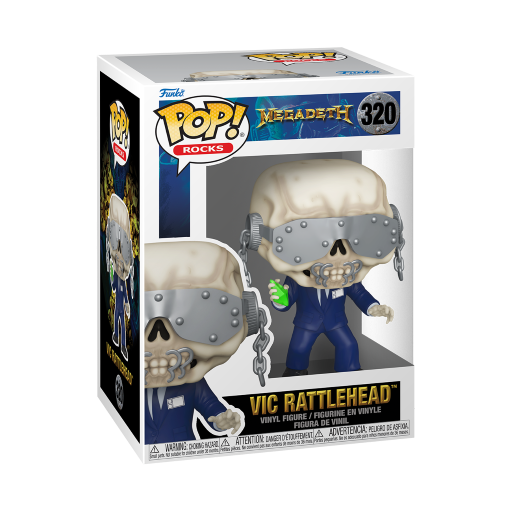 MEGADEATH - POP Rocks N° 320 - Vic Rattlehead - 2